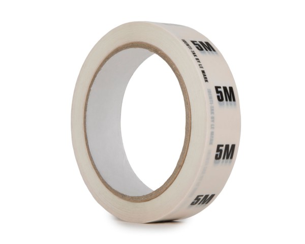 Le Mark Identi-Tak Cable Length ID Tape 24mm x 33m 5M White - Main Image