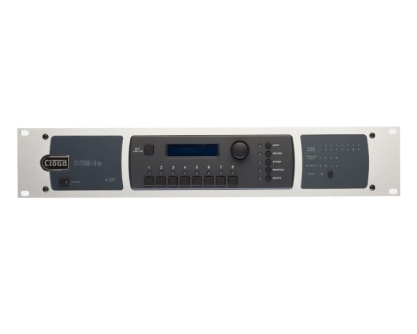 Cloud DCM1e Digital 8-Zone Mixer with Ethernet Port/Web Control 2U - Main Image