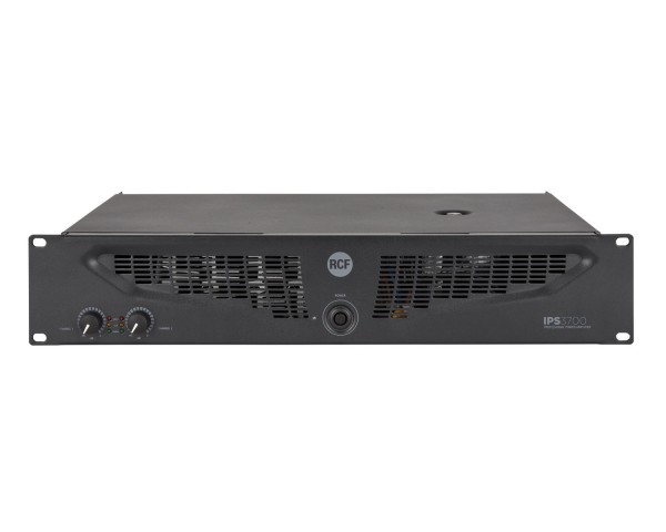 RCF IPS3700 2-Channel Class H Power Amp 2x1500W @ 4Ω 2U - Main Image