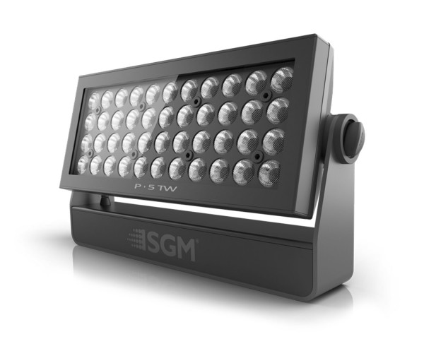 SGM P-5 TW Tunable White LED Panel 44x10W 43° Beam Angle IP65 Black - Main Image