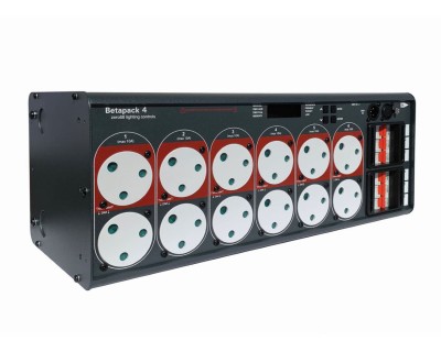 Betapack 4 6x10A DMX Dimmer Pack 12x15A Outlet 4U