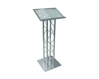 100 Series Quad Truss Lectern in Natural Aluminium Finish