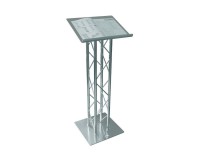 Trilite by OPTI 100 Series Quad Truss Lectern in Natural Aluminium Finish - Image 1