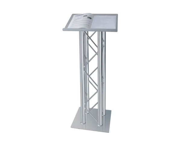 Trilite by OPTI 200 Series Quad Truss Lectern in Natural Aluminum Finish - Main Image