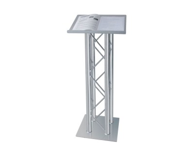 200 Series Quad Truss Lectern in Natural Aluminum Finish