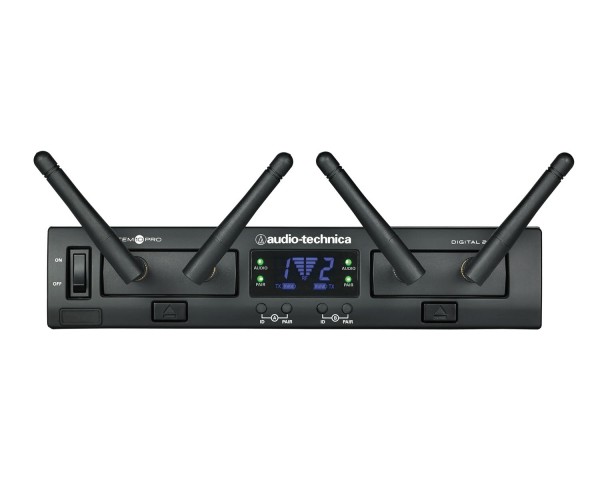 Audio Technica ATW-R1320 System 10 PRO DUAL Channel Receiver inc 2xATWRU13 - Main Image