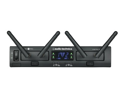 Audio Technica  Sound Wireless Microphone Systems Dual Receivers