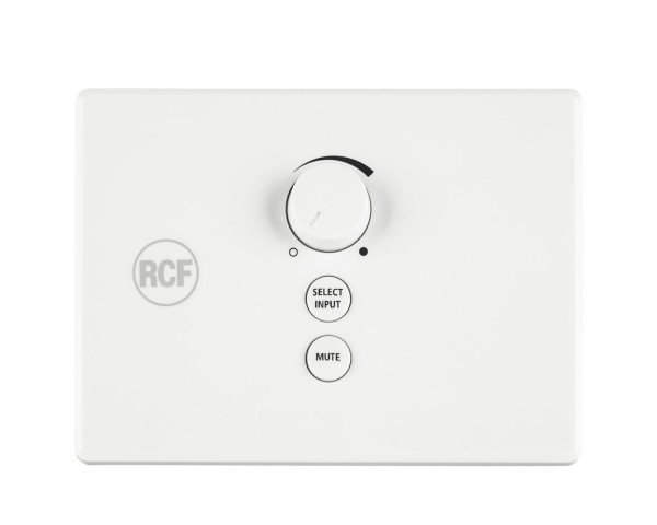 RCF RC 401 EU W Wall Mount Remote Control for DMA82/162 White - Main Image