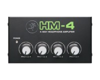 Mackie HM-4 4-Way Headphone Amplifier Single Stereo Source  - Image 3