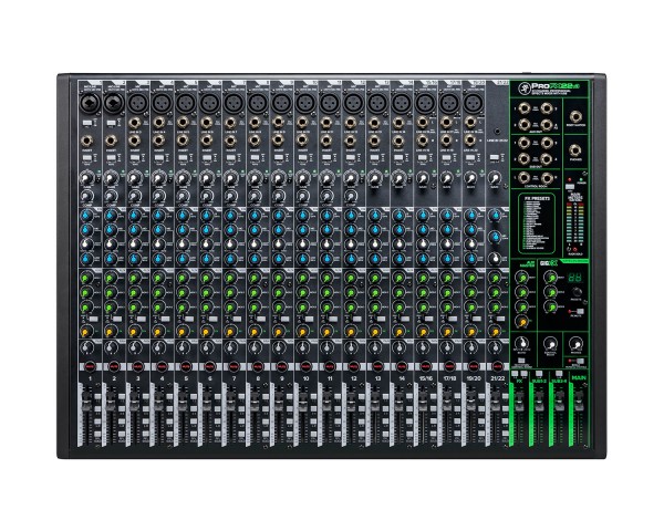 Mackie ProFX22v3 22ch Professional 4-Bus Effects Mixer with USB  - Main Image