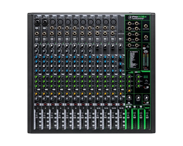 Mackie ProFX16v3 16ch Professional Effects Mixer with USB  - Main Image