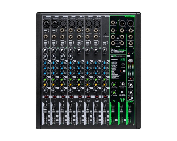 Mackie ProFX12v3 12ch Professional Effects Mixer with USB  - Main Image