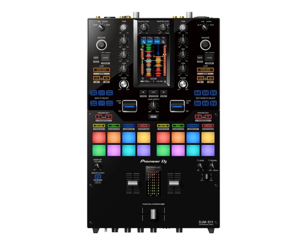 Pioneer DJ DJM-S11 PRO 2-Channel 4-Deck DJ Battle Mixer - Main Image