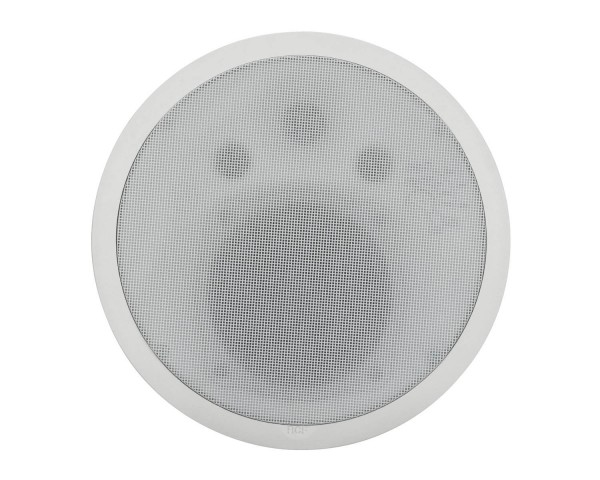 RCF MQ 50C 5 2-Way Ceiling Speaker 100V/16Ω 60W White - Main Image