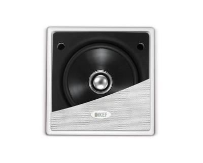 Ci100QS 4" 2-Way Uni-Q Flush Square Ceiling Speaker IP64 Wht