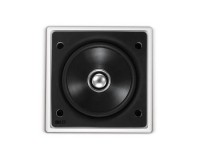 KEF Ci100QS 4 2-Way Uni-Q Flush Square Ceiling Speaker IP64 Wht - Image 2