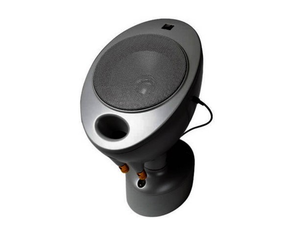 KEF Ci400 4 2-Way Uni-Q Elliptical Speaker 50W Black - Main Image