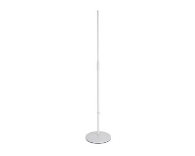 260/1 Mic Stand with Round Base 87-157cm 3kg Pure White