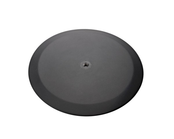 K&M 26700 Flat Round Base Plate for Distance Rods M20 Thread - Main Image