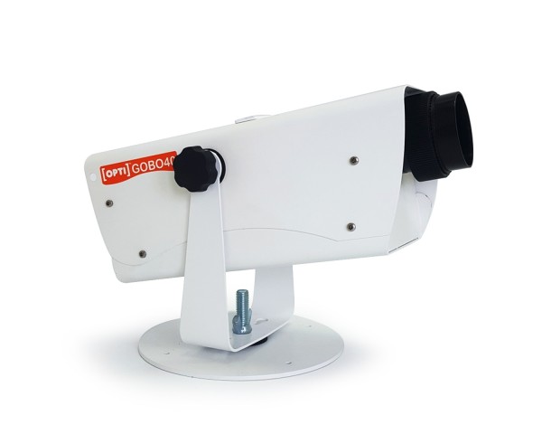 OPTI Kinetics Gobo40 Small Sealed LED Gobo Projector Inc Proximity Sensor White - Main Image