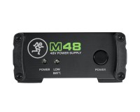 Mackie M48 48v Phantom Power Supply XLR Input and Output  - Image 3