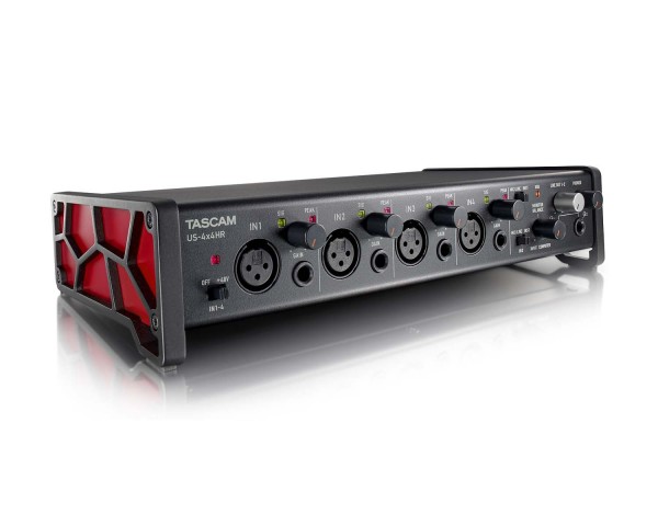 Tascam US-4x4HR USB Audio MIDI Interface 4xMic / 4xLine / 4-Out - Main Image