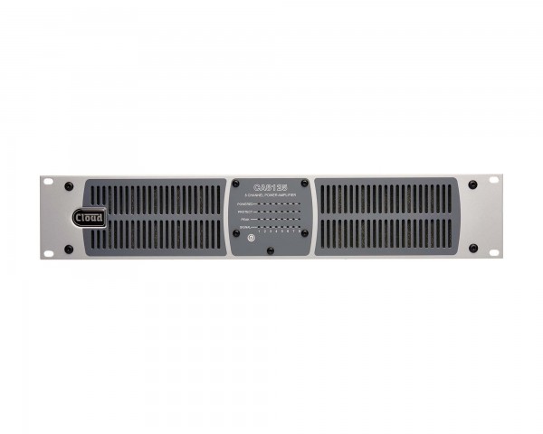Cloud CA8125 Auto Power Sharing Amplifier 4Ω/8Ω 100V 8x125W 2U - Main Image