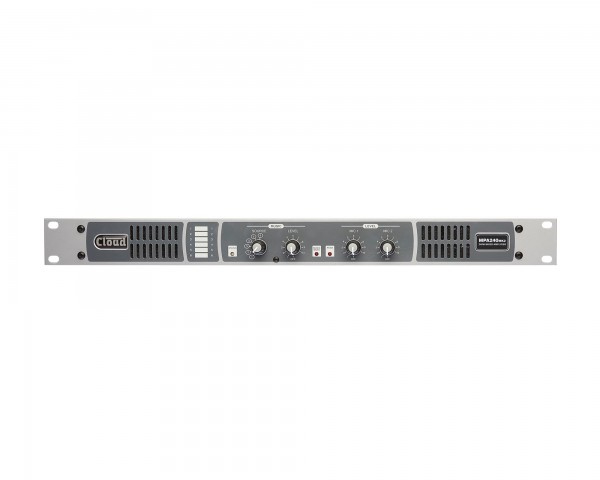 Cloud MPA120MK2 6-Line/2-Mic Input Mixer Amp 120W 4Ω or 100V 1U - Main Image