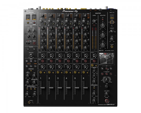 Pioneer DJ DJM-V10-LF 6Ch Pro DJ Mixer Long Faders and Optimised Curves - Main Image