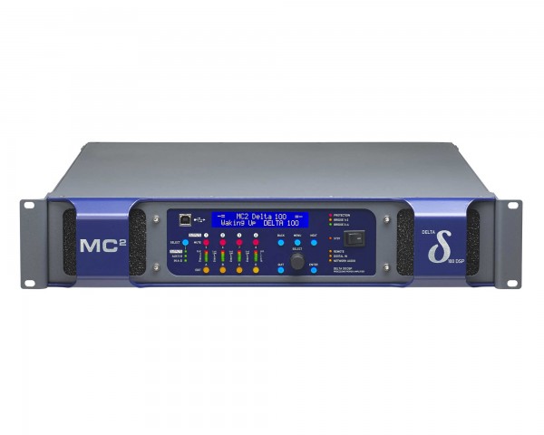 MC2 Audio Delta 100 Power Amp with DSP & Dante 4x2700W @ 4Ω - Main Image