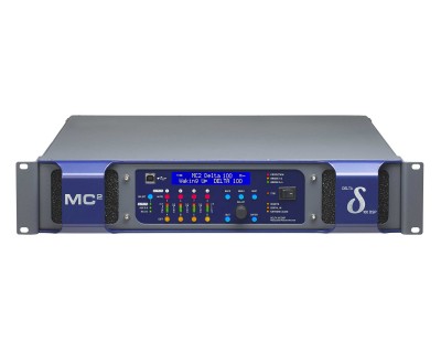 Delta 100 Power Amp with DSP & Dante 4x2700W @ 4Ω