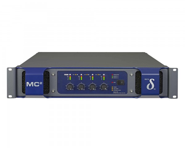 MC2 Audio Delta 100 Power Amp NO-DSP with Dante 4x2700W @ 4Ω - Main Image
