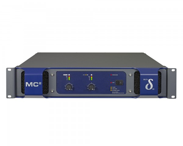 MC2 Audio Delta 120 Power Amp NO-DSP with Dante 2x4600W @ 4Ω - Main Image