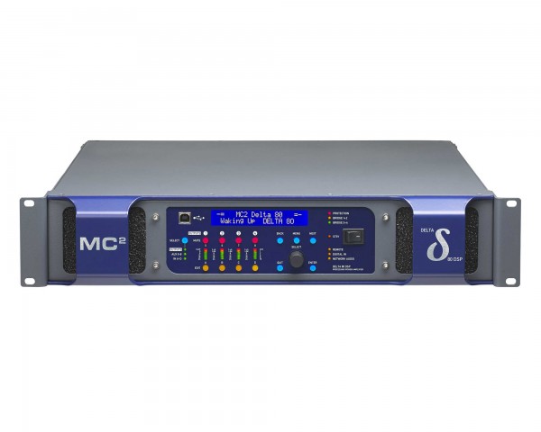 MC2 Audio Delta 80 Power Amp wth DSP & Dante 4x2000W @ 4Ω - Main Image