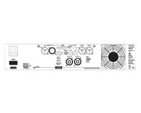 MC2 Audio TI1500 Networkable Fixed Installation Amplifier 2x 1025W @ 4Ω - Image 2