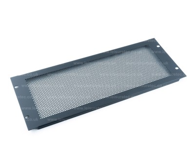 Ventilation Panel 4U (Perforated) for 19" Racks Black