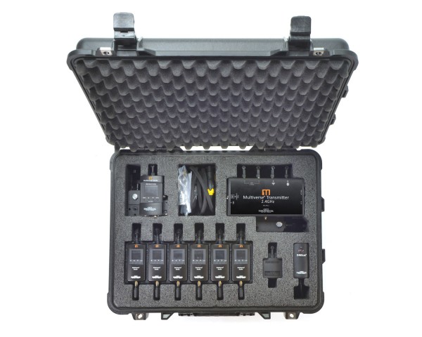 City Theatrical Multiverse Studio Kit 1x Transmitter and 6x Receivers 2.4GHz - Main Image