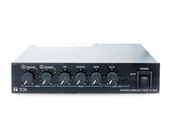 TOA IR-802T TeachIR IR Wireless Tuner/Mixer for IR820SP - Main Image