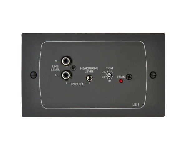 Cloud LE-1B Line-Level Active Stereo Input Plate for DCM1/e Black - Main Image