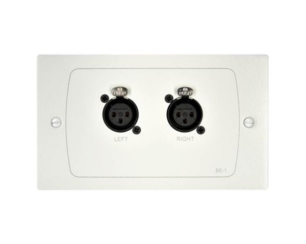 Cloud BE-1W Dual Balanced LineLevel Active Input Plate for DCM1/e White - Main Image