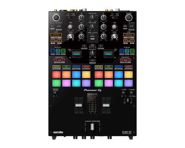 Pioneer DJ DJM-S7 2-Channel Scratch DJ Mixer for rekordbox and Serato - Main Image