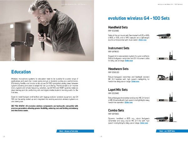 Your pocket guide to Sennheiser ew 100