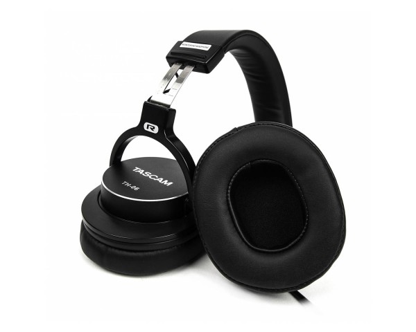 TASCAM TH-06 Bass XL Monitoring Headphones Black - Main Image
