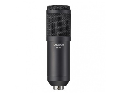 TM-70 Dynamic Microphone for Podcasting and Live Streaming Black