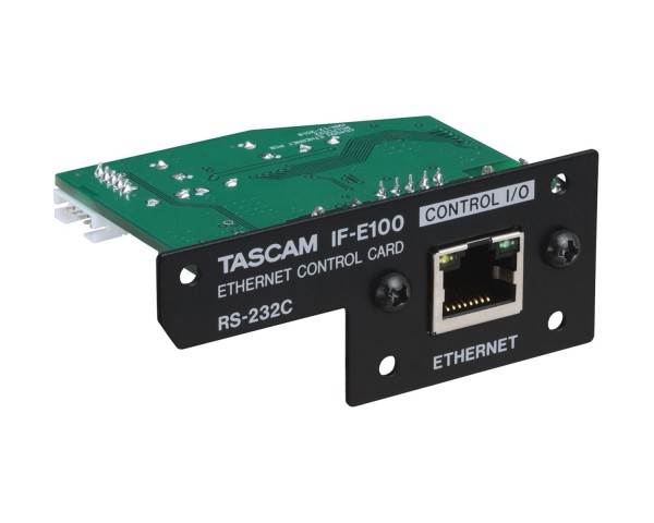 TASCAM IF-E100 Ethernet Control Card for CD-400DAB - Main Image