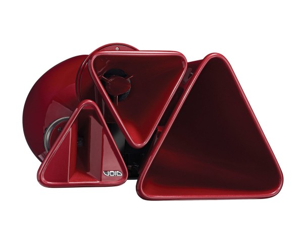 Void Acoustics Tri Motion Left 15 Triangular Speaker 8MF/1.5HF 500W Red - Main Image