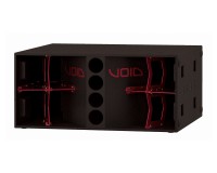 Void Acoustics Stasys Xair 2x18 High-Powered Subwoofer 3200W Black/Red - Image 1
