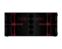 Void Acoustics Stasys Xair 2x18 High-Powered Subwoofer 3200W Black/Red - Image 2