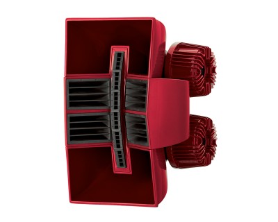 Air Array 4x12" Sculpted Loudpeaker 4x3"MF/6x1"HF 3600W Red