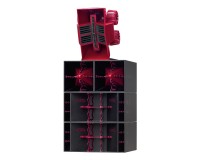 Void Acoustics Air Array 4x12 Sculpted Loudpeaker 4x3MF/6x1HF 3600W Red - Image 4